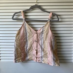 Ruby Moon crop tank top